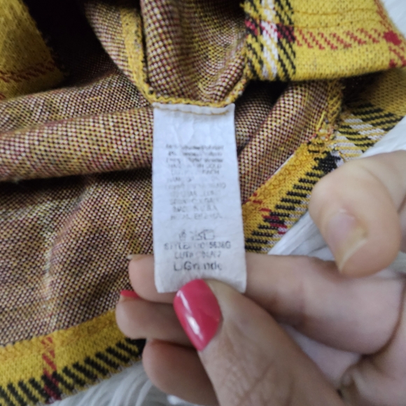 H&M Yellow and Red Plaid Dress - Picture 2 of 2